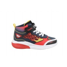 PRIMIGI 8991200 ΠΑΙΔΙΚΟ ΜΠΟΤΑΚΙ HOT WHEELS ΜΕ ΦΩΤΑΚΙΑ ΑΓΟΡΙ ΜΑΥΡΟ